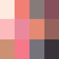 Paleta De Sombras Compactas Twelve O´Clock